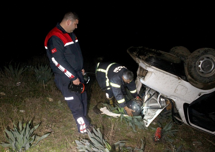 Trafik Kazası: 1 Yaralı.